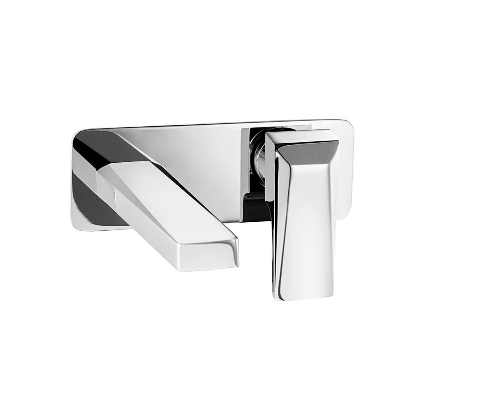 Monomando lavabo empotrar con válvula Click Clack