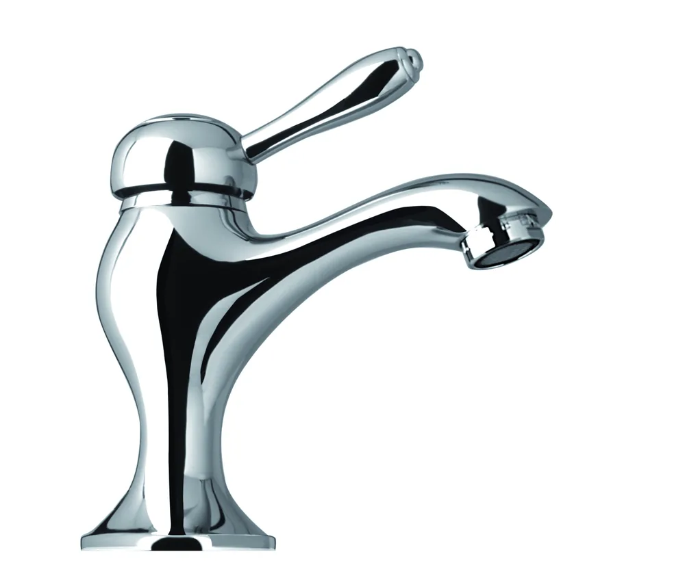 Monomando lavabo con válvula Click Clack