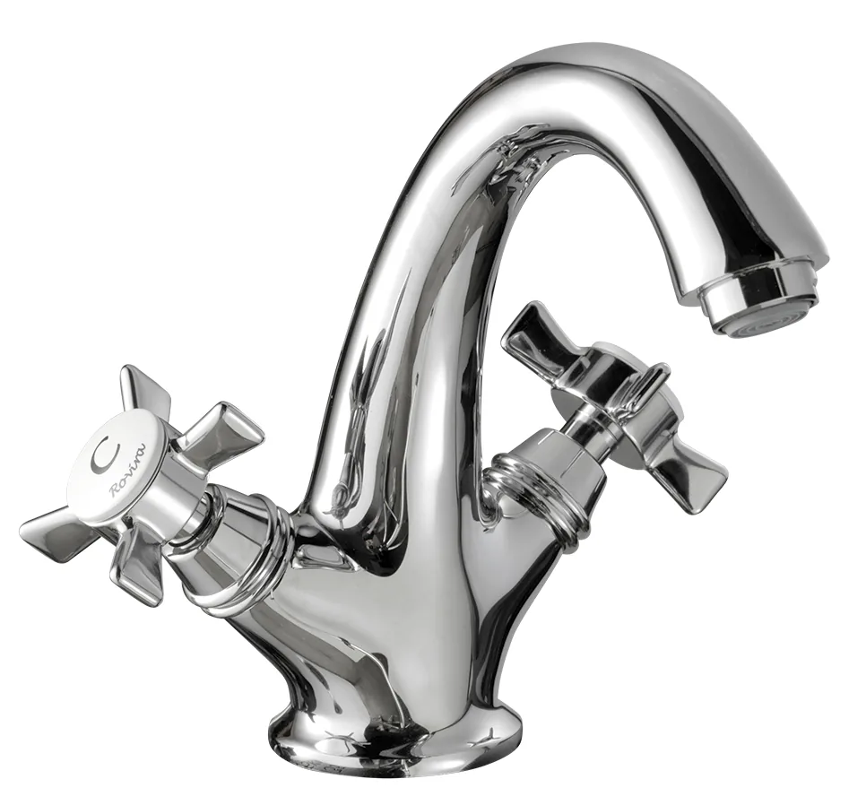 Monobloc caño fijo con válvula Click Clack