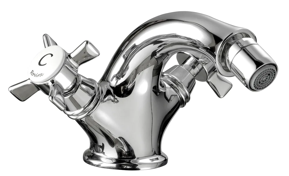 Monobloc bidé caño fijo con válvula Click Clack