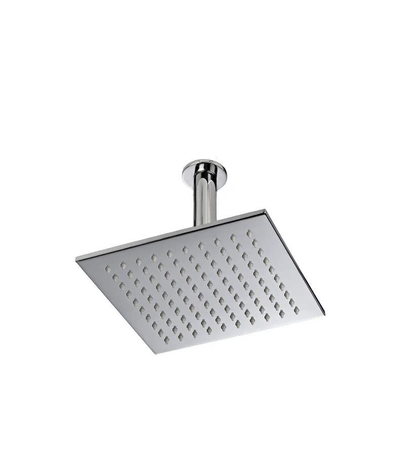 Rociador techo cuadrado 300x300mm, brazo 55mm
