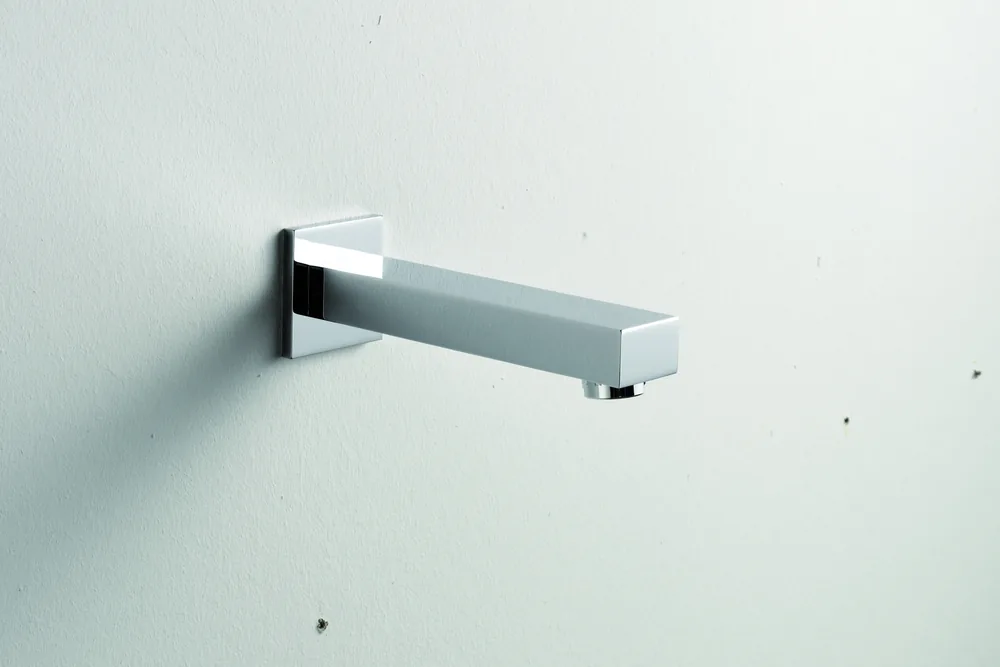 Caño pared 1/2" rectangular