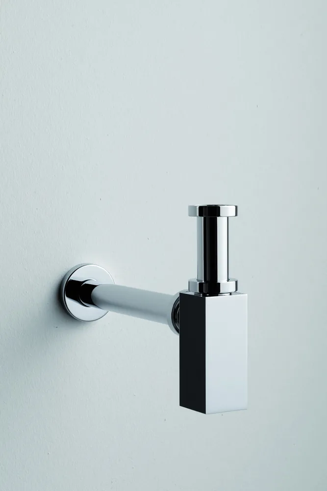 Sifón botella de 1" 1/4 cuadrado