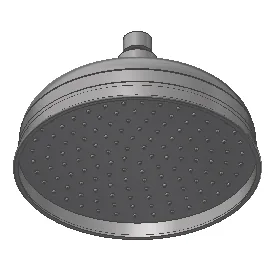 Conjunto rociador con rótula Clásico, redondo Ø200 mm