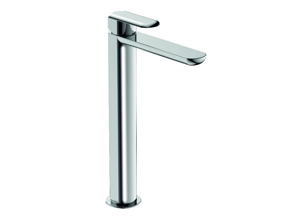 Monomando lavabo alto con válvula Click Clack