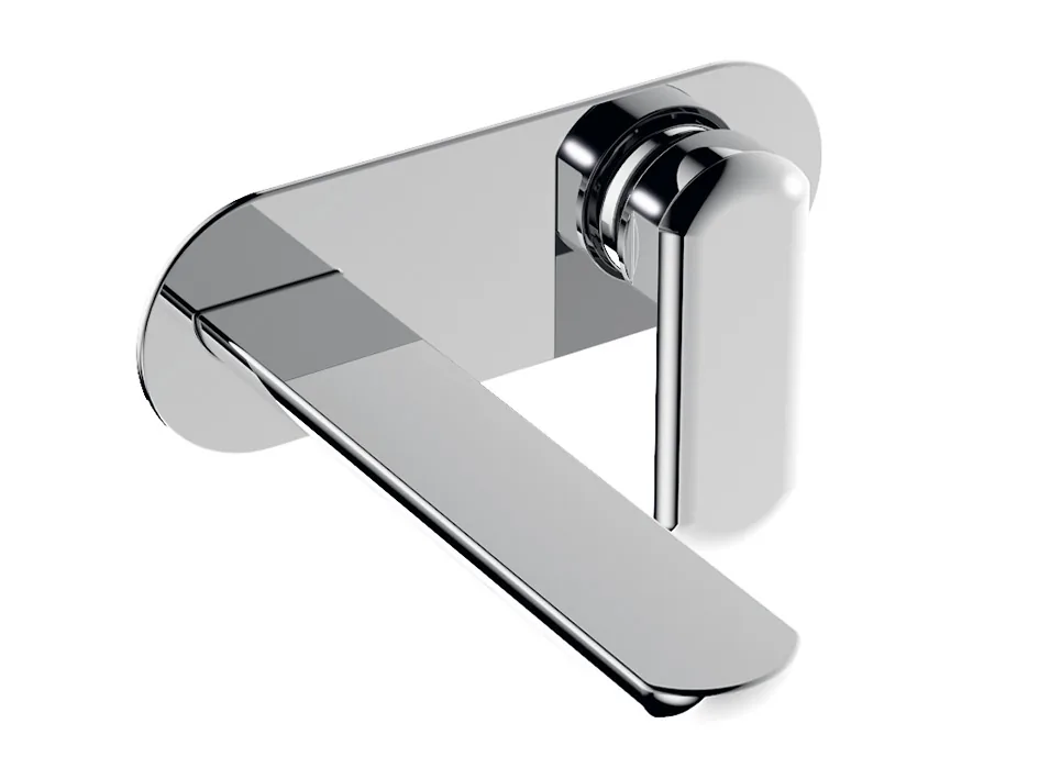 Monomando lavabo empotrar con válvula Click Clack