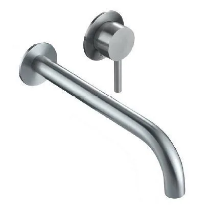 Monomando lavabo empotrar, caño 170 mm