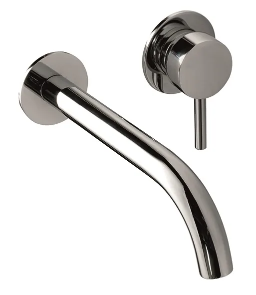 Parte exterior monomando lavabo empotrar caño 210mm