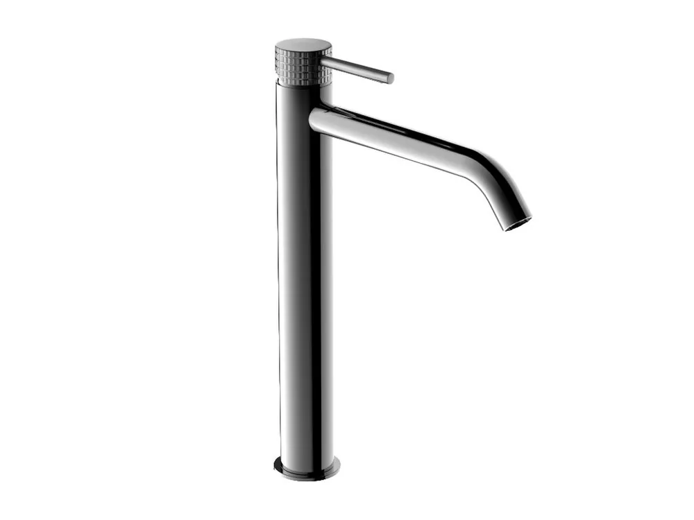 Monomando lavabo alto C, volante Lines con válvula Click Clack