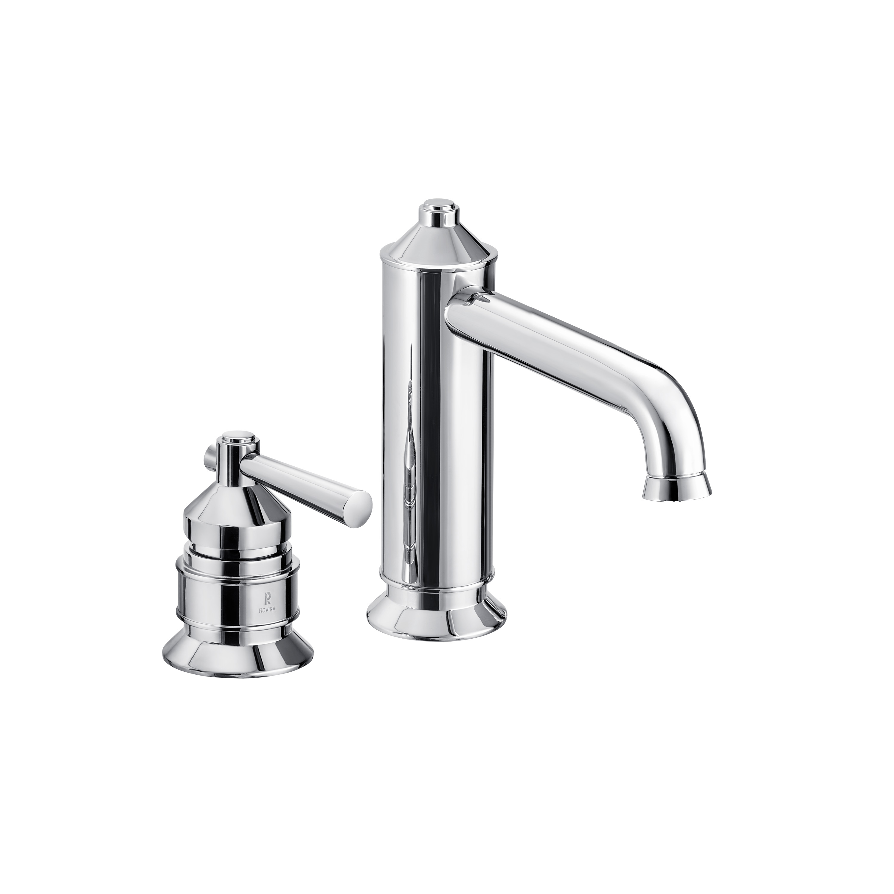 Monomando lavabo caño central alto Vintage